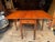 Brown Federal Style Solid Cherry Drop-Leaf Table 19th Century For Sale - Image 8 of 12