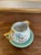Vintage Hand-Painted Floral Creamer and Saucer Set With Gold Trim For Sale In Seattle - Image 6 of 9