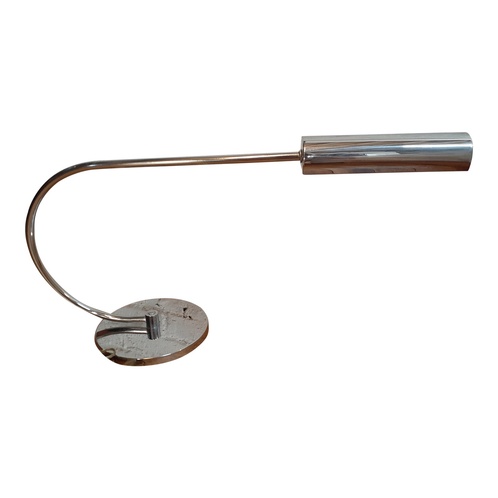 Raymor Italian MidCentury Modern High Polished Chrome Desk Lamp Chairish