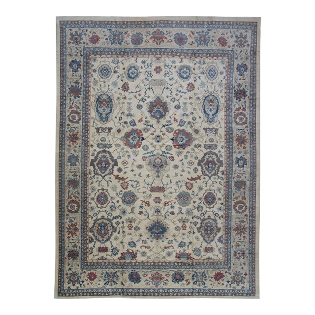 acohug＊ Oushak rug メダリオン　トルコラグ　86×58 Fine Woven Turkish Oushak Rug 11'8