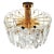 1970s Brass and Murano Glass Light Fixture Palazzo from Kalmar, Austria, 1970s For Sale - Image 5 of 16