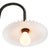 Mid-Century Modern Mid-Century Modern Cast Iron Wall Light with White Opaline Glass Shade For Sale - Image 3 of 8