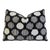 Designer Schumacher Cirque Carbon Velvet Feather/Down Pillow For Sale
