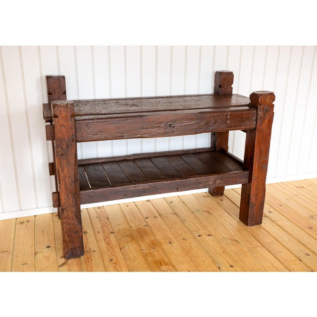 Antique Rustic French Display Stand, 1890s For Sale - Image 10 of 18