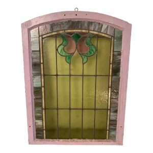 Mid 20th Century Stained Glass Window