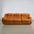 Brown Leather Sofa and Lounge Chairs, 1970s, Set of 3 For Sale - Image 6 of 18