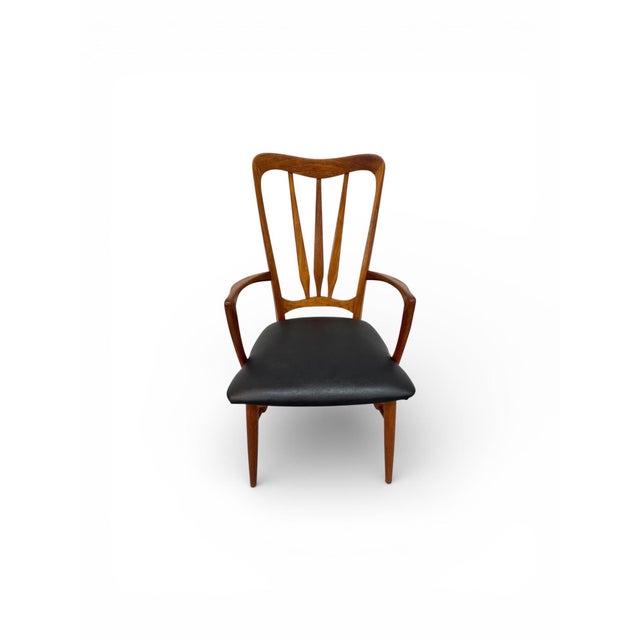 Koefoeds Hornslet Mid-Century Danish Modern Koefoeds "Ingrid" Teak Dining Chairs - Set of 8 For Sale - Image 4 of 10