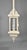 French Toleware Hall Lantern, 1920s For Sale - Image 15 of 16