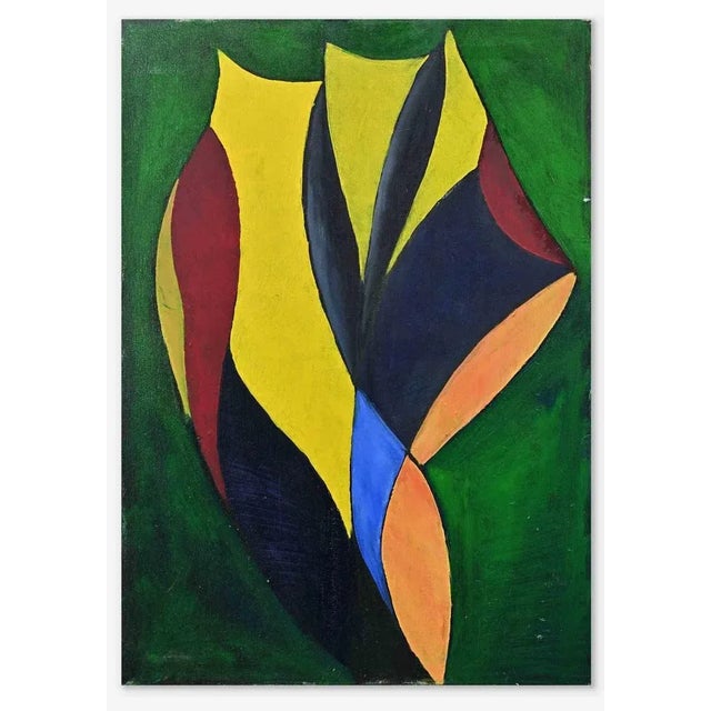 Giorgio Lo Fermo, Homage to Futurballa, Original Oil on Canvas, 2022 For Sale - Image 4 of 4