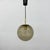 Brass and Smoked Glass Ball Pendant from Limburg Glashütte, 1970s, in Very Good conditions. Designed 1970 to 1979 Up to...