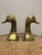 Larger than typically seen, these solid brass vintage bookends add a fun, classic statement to any room. Each bookend...