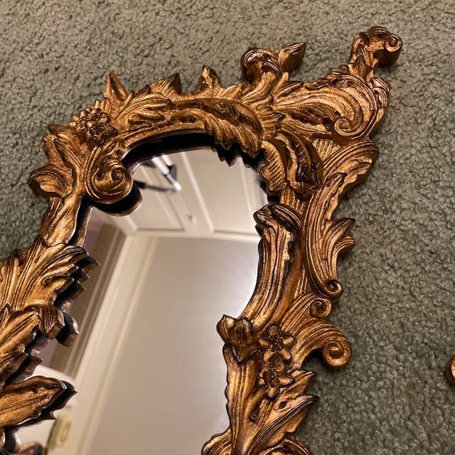 Louis XV Asymmetrical Wall Sconce Shelf - a Pair For Sale - Image 4 of 7