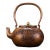 Late 19th Century Copper Teapot With Gemstone Inlays, 1.1kg For Sale