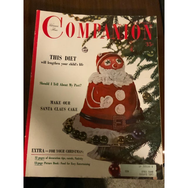 1950s Extremely Rare, Curated, Vintage 1940s-1950s Christmas Holiday and Autumn Lifestyle Magazine Collection - Set of 5 For Sale - Image 5 of 13