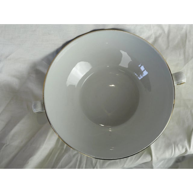 1950s French Saint Amand Pastel Blue Soup Tureen For Sale - Image 4 of 13