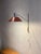 Red Model 7078 Wall Lamp by J. J. M. Hoogervorst for Anvia, 1950s For Sale - Image 8 of 10