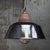 factory pendant black enamel white interior cast iron top with clear glass E27 / E26 Up to 250V (Europe/UK Standard).The...