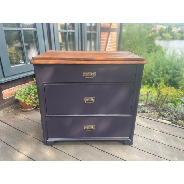Antique Chest of Drawers in Oak, 1890s For Sale - Image 10 of 18