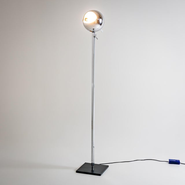 1990s “Fire Ball” Floor Lamp, Designed by Carlo Forcolini for Artemide Sidecar Italy For Sale - Image 9 of 11