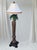 Vintage Tall Custom Painted Regency Style Palm Tree Tropical Floor Lamp For Sale In West Palm - Image 6 of 12