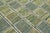 Textile Handmade Flatweave Rug Earthy Sage & Sky Blue Swedish Style Geometric Design For Sale - Image 7 of 10