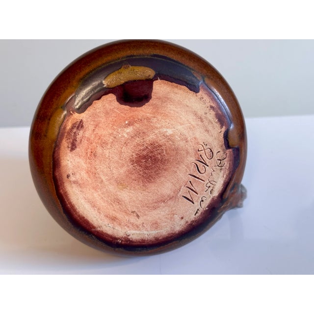 Studio Ceramic Art Jug by Elmar & Elke Kubicek, 1960s For Sale - Image 15 of 17