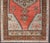 Vintage Turkish Oushak Rug With Coral, Ice Blue, and Soft Mocha Tones 4'1"x7'7" For Sale In Atlanta - Image 6 of 13
