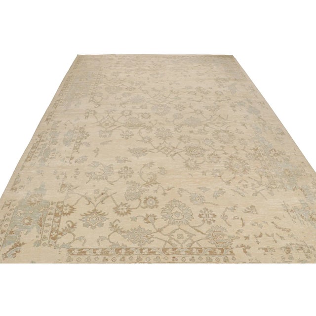 This 12x18 rug from the Modern Classics Collection features floral patterns and a playful sort of ‘distressed’ painterly...