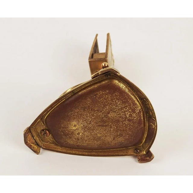 Jugendstil Candlestick and Match Holder, 1890s, Set of 2 For Sale - Image 12 of 13