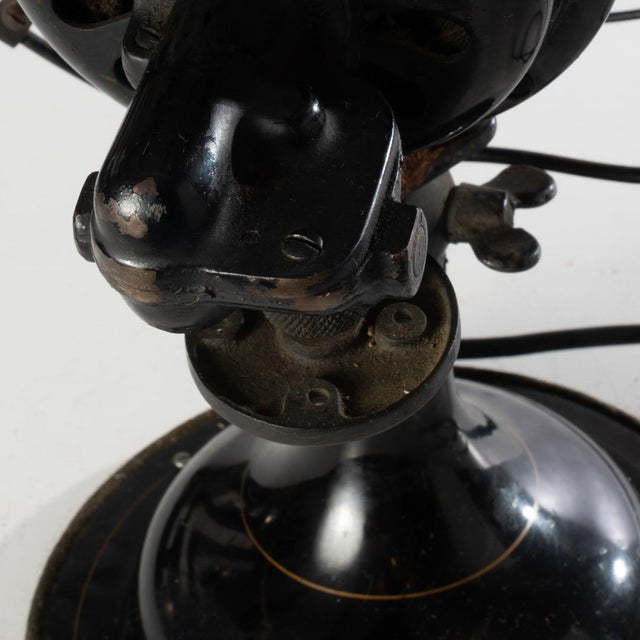 Black Brass Blade Fan Robbins and Myers Co. For Sale - Image 8 of 15