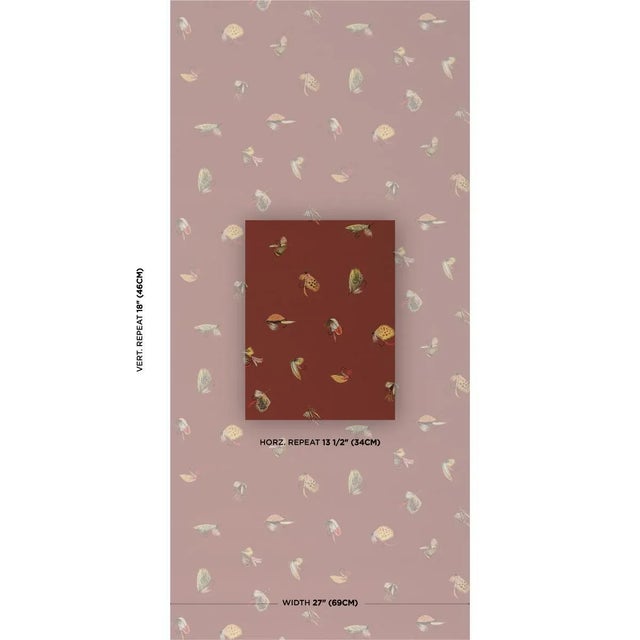 Inspired by a design in our archive, Fly-Fishing is a playful, sophisticated wallpaper with an open multidirectional...