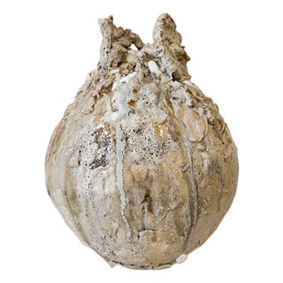 Fragment Moon Vase -Fubuki I Handmade One of a Kind For Sale