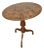 Weiman Oxford Burl Veneer Pedestal Accent Table For Sale