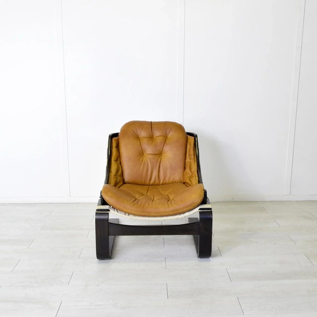 Vintage Krona Lounge Chair by Ake Fribytter for Nelo, 1970s For Sale - Image 9 of 12