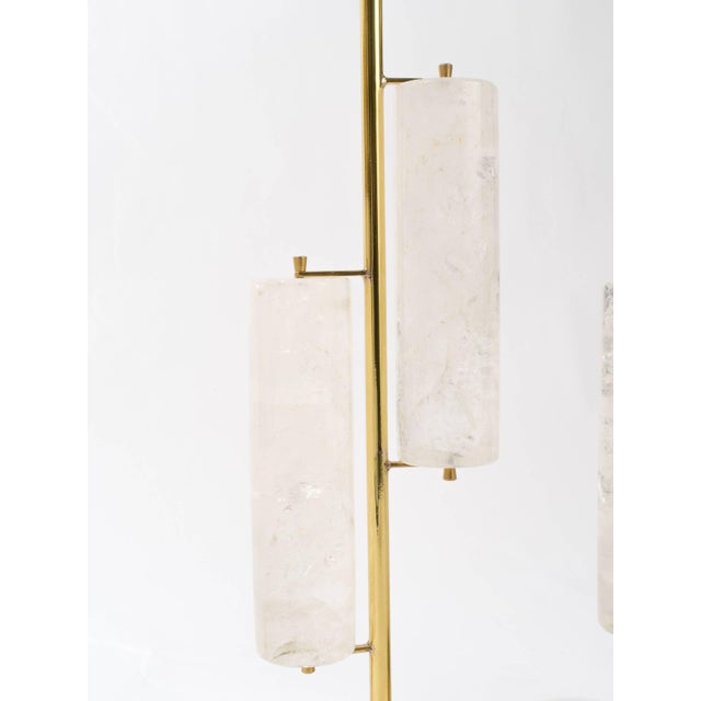 Rock Crystal Cylinder Lamps Eon Collection Chairish