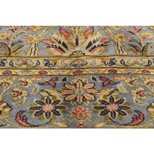 Vintage Persian Kashan Rug With Signature, 07'11 X 11'06 For Sale In Dallas - Image 6 of 12