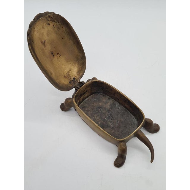 Brass Turtle Box, 1970s For Sale - Image 12 of 13