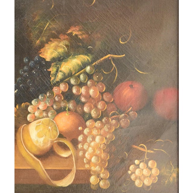 A classic oil on canvas still life by Peter Ruta (1918-2016), a German-American artist known for his vibrant and evocative...