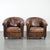 Club Chairs in Sheepskin Leather, Set of 2 For Sale - Image 16 of 16