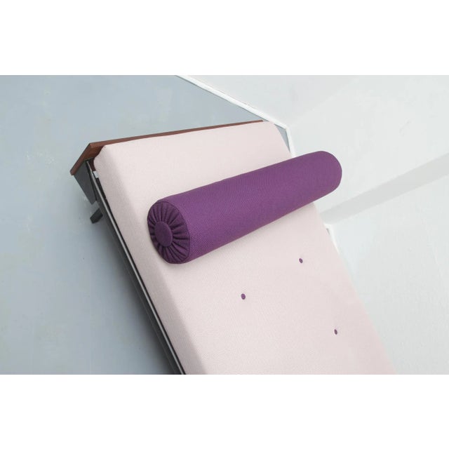 Vintage White & Purple Daybed For Sale - Image 4 of 11