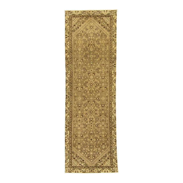 Turkish Vintage Rug 3' x 9'6" For Sale