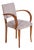 Art Deco Armchair in Beech by Jules Leleu, 1930s For Sale