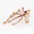 Early 21st Century Vasari 18k Yellow Gold Pink Opal Diamond Rubellite Spider Ring Size 6.5 For Sale - Image 5 of 7