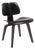 Charles & Ray Eames for Herman Miller DCW Chair Black Finish C. 2000s MCM For Sale