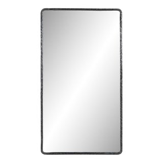 Hammered Iron Full Length Mirror For Sale