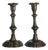 Candlesticks in Gilded Metal, Set of 2 For Sale