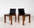 Mid-Century Modern Chairs in the style of Scarpa, 1970s, Set of 4 For Sale - Image 6 of 11