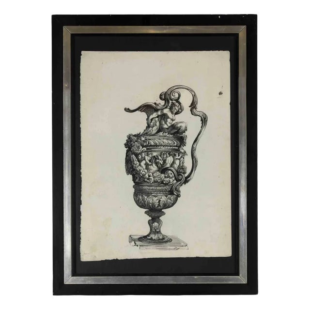Anfora, Original Drawing, 18th-Century For Sale