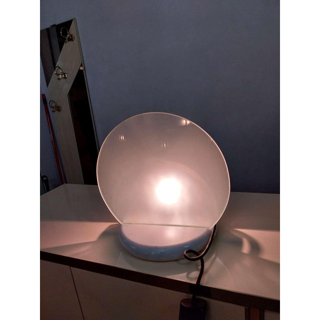 Gong Table Lamp by Bruno Gecchelin for Skipper, 1980s For Sale - Image 17 of 18
