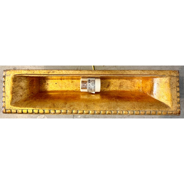 Late 20th Century Gilded Wall/Table Lamp by Berman For Sale In Miami - Image 6 of 9